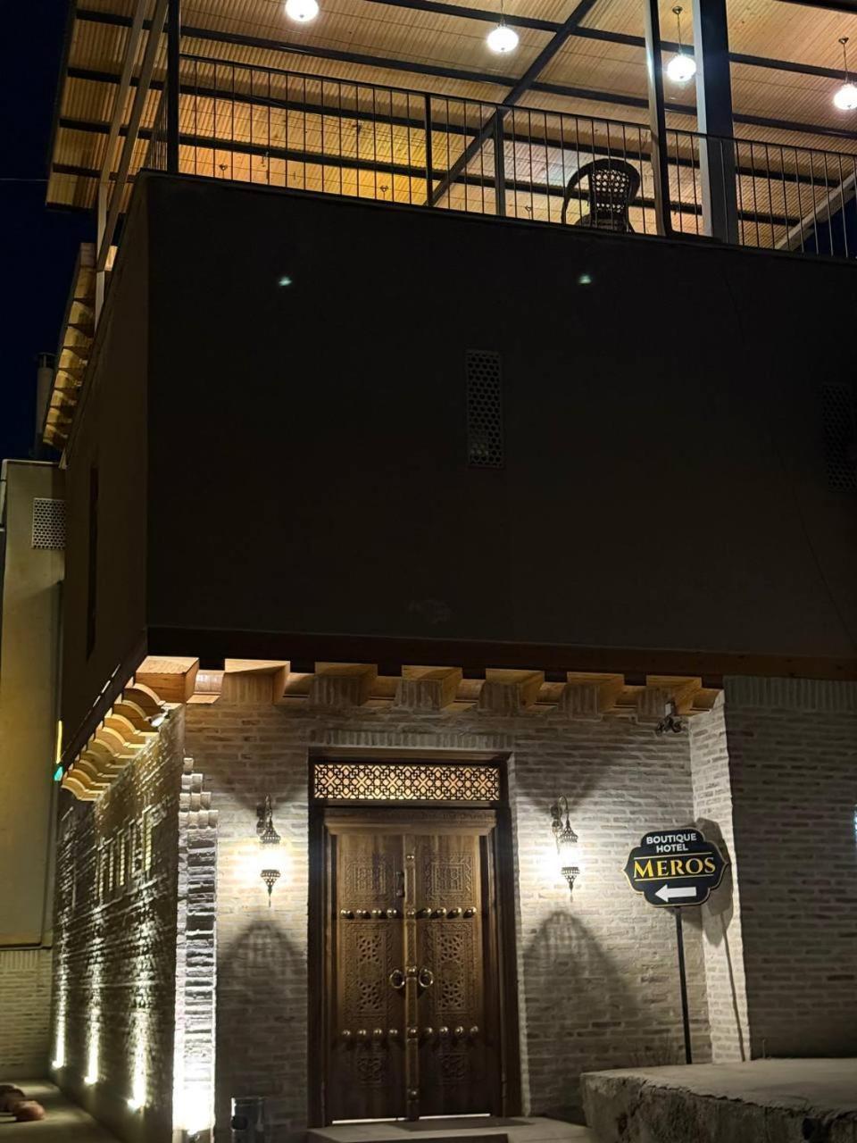 Meros Hotel Buhara Exterior foto